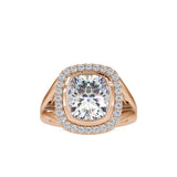 Atavistic Engagement Diamond Ring Rose gold