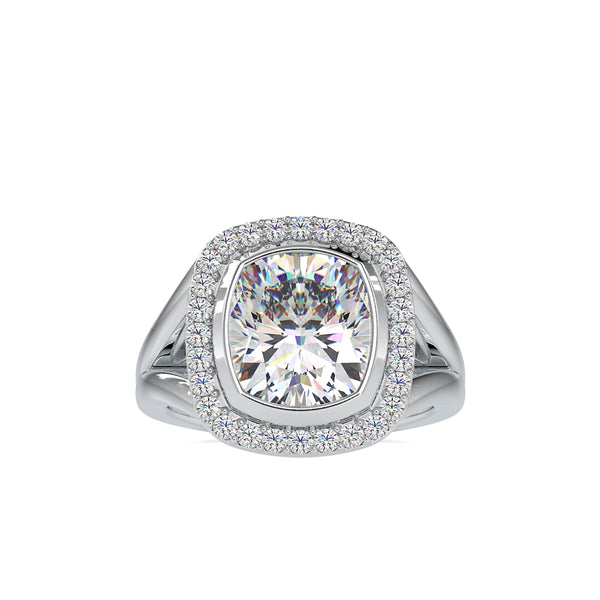Atavistic Engagement Diamond Ring Platinum