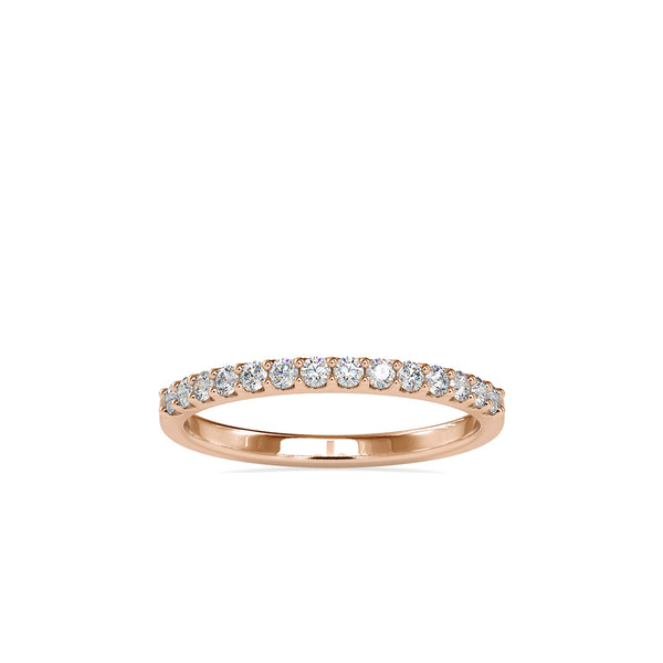 Ageless Diamond Engagement Ring Rose Gold