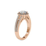 Enduring Cisulate Diamond Ring Rose gold