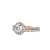 Enduring Cisulate Diamond Ring Rose gold