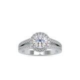 Enduring Cisulate Diamond Ring Platinum