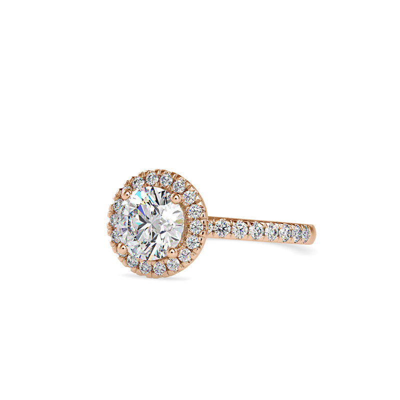 Epoch Diamond Engagement Ring Rose gold