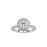 Epoch Diamond Engagement Ring Platinum