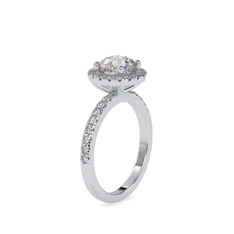 Epoch Diamond Engagement Ring Platinum