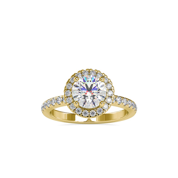 Epoch Diamond Engagement Ring Yellow gold