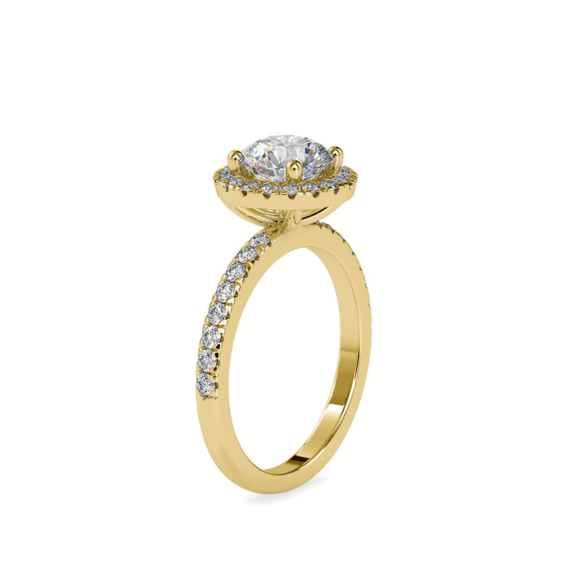 Epoch Diamond Engagement Ring Yellow gold