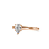 Premitive Diamond Stone Ring Rose Gold