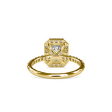 Prowess Emerald Engagement Ring Yellow gold