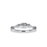 Triumph Infinity Diamond Stone Ring White gold