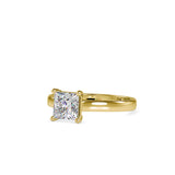 Sonorous Princess Diamond Ring Yellow gold