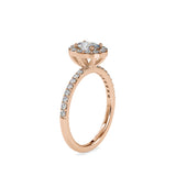 Vigorous Diamond Stone Ring Rose gold