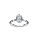 Vigorous Diamond Stone Ring Platinum