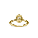 Vigorous Diamond Stone Ring Yellow gold