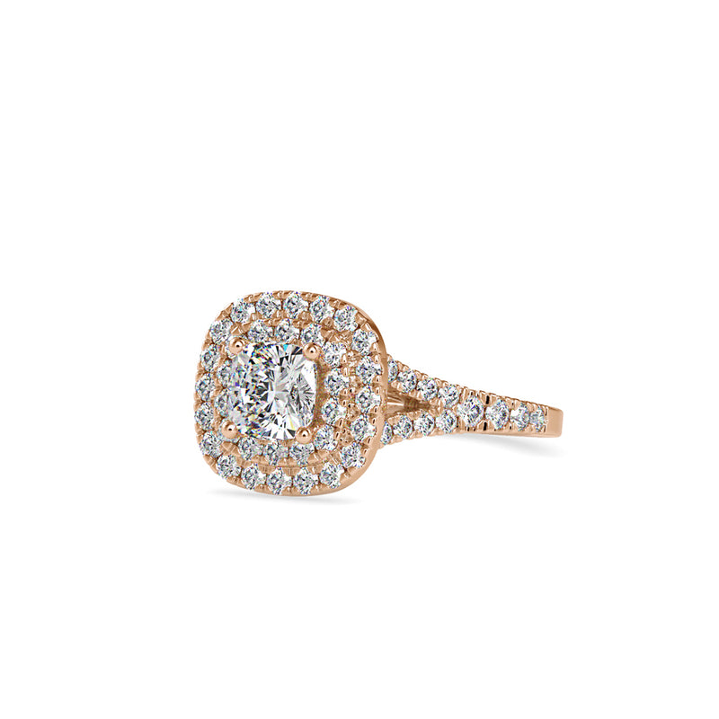 Supremacy Diamond Engagement Ring Rose gold