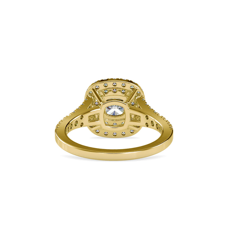 Supremacy Diamond Engagement Ring Yellow gold