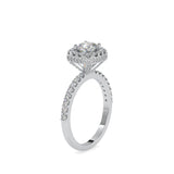 Breezy Stone Diamond Ring White gold