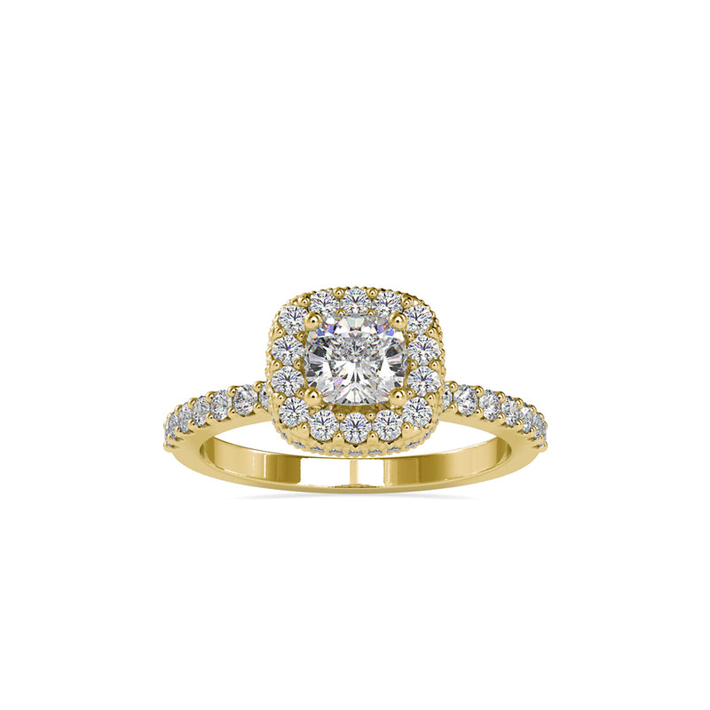 Breezy Stone Diamond Ring Yellow gold