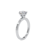 Defeater Diamond Stone Ring White gold