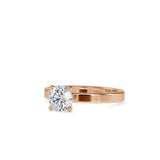 Czar Diamond Prong Engagement Ring Rose gold