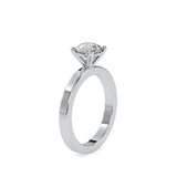 Czar Diamond Prong Engagement Ring White gold