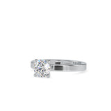 Czar Diamond Prong Engagement Ring Platinum