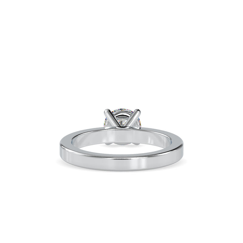 Czar Diamond Prong Engagement Ring Platinum