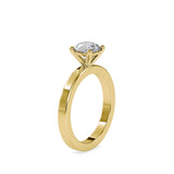 Czar Diamond Prong Engagement Ring Yellow gold