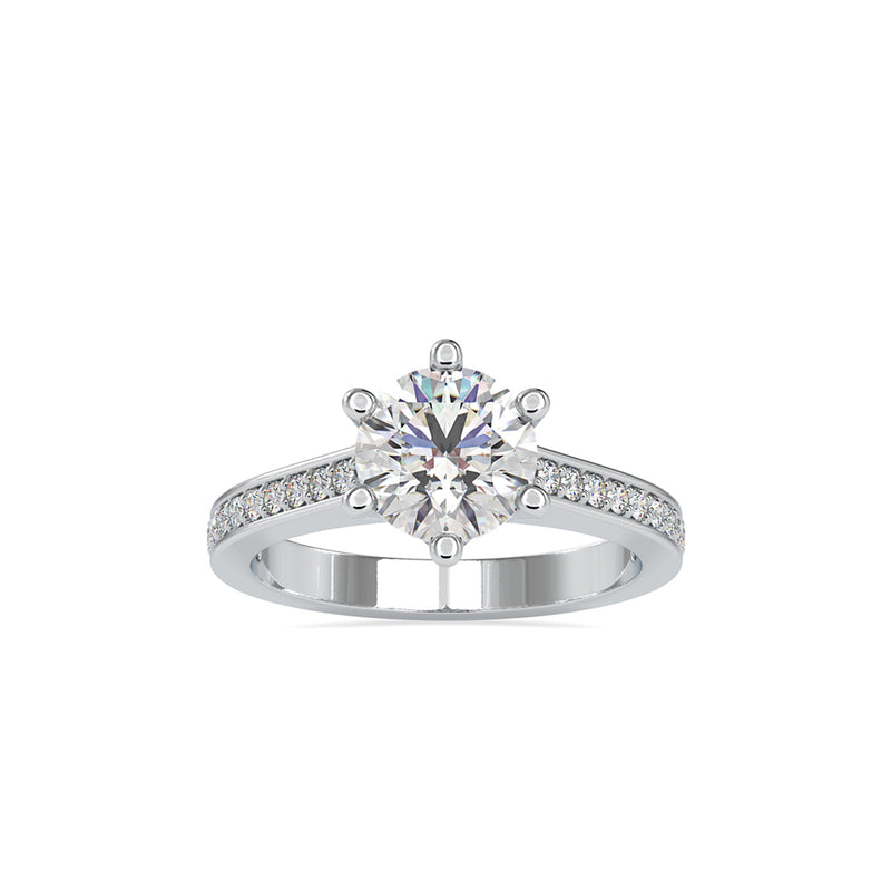 Royal Exploit Diamond Ring White gold