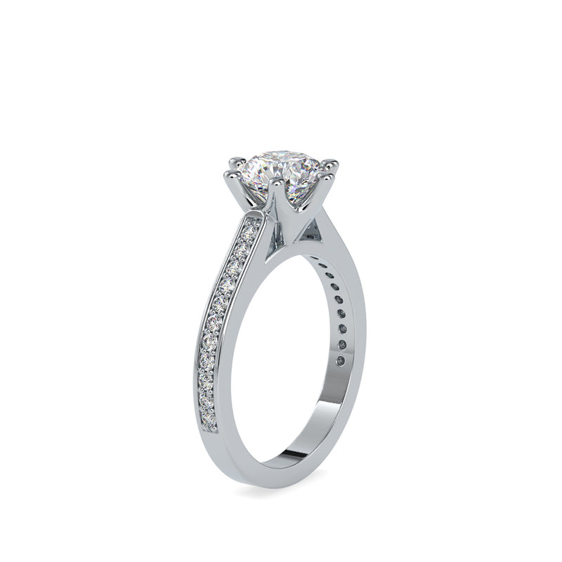 Royal Exploit Diamond Ring Platinum