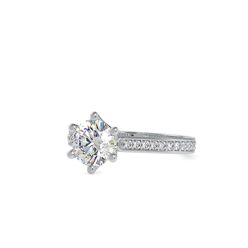 Royal Exploit Diamond Ring White gold