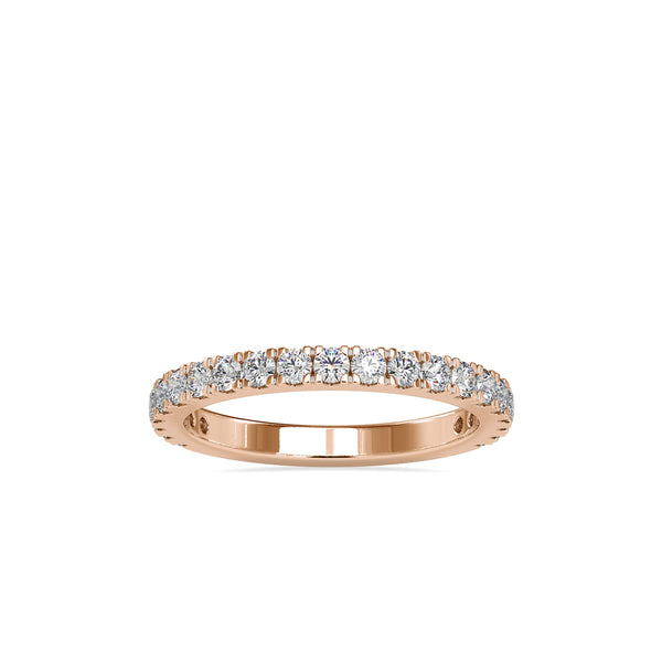 Globular Diamond Ring Rose gold