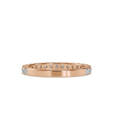 Globular Diamond Ring Rose gold