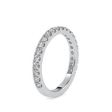 Globular Diamond Ring Platinum