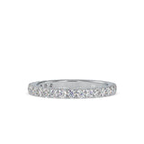 Globular Diamond Ring White gold