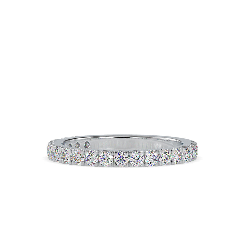 Globular Diamond Ring Platinum