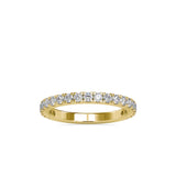 Globular Diamond Ring Yellow gold