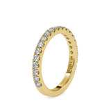 Globular Diamond Ring Yellow gold