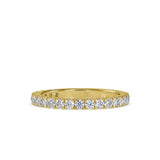 Globular Diamond Ring Yellow gold