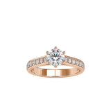 Gerent Vintage Stone Diamond Ring Rose gold