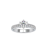 Gerent Vintage Stone Diamond Ring White gold