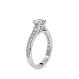 Gerent Vintage Stone Diamond Ring White gold