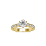 Gerent Vintage Stone Diamond Ring Yellow gold