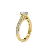 Gerent Vintage Stone Diamond Ring Yellow gold