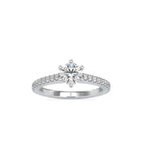 Affirm Diamond Stone Ring Platinum