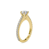 Affirm Diamond Stone Ring Yellow gold