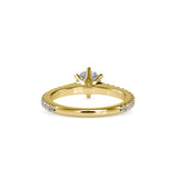 Affirm Diamond Stone Ring Yellow gold