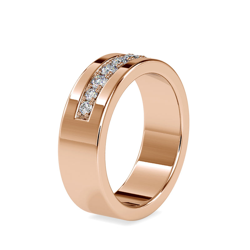 Plenary Diamond Stone Ring Rose gold