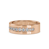 Plenary Diamond Stone Ring Rose gold