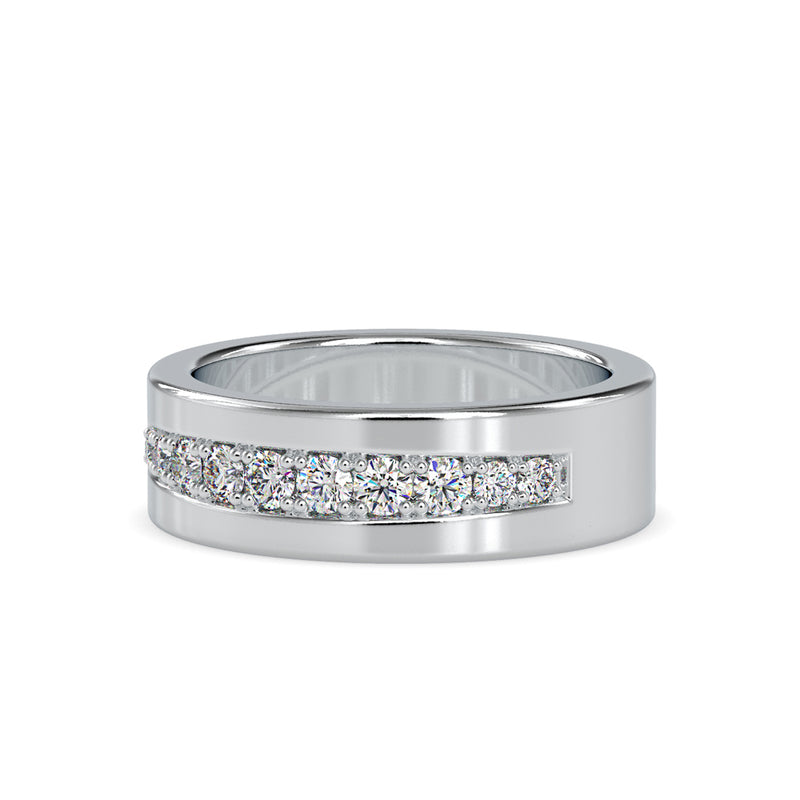 Plenary Diamond Stone Ring White gold